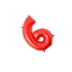 thumbnail image 1 of Naiovety 16 pulgadas Tamaño grande Oro Plata Rosa Oro Número Globo Cumpleaños Decoraciones para fiestas de bodas Globos de aluminio Niño Niño Juguete Kits de decoración para fiestas rojo seis, 1 of 6