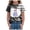 Black, variant on Toddler Boy Girl Pumpkin Face Spooky Halloween T-Shirt Short Sleeve Kids Fun Tops (Orange, 5-6 Years)