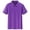 Purple #126, variant on Kids School Uniform Polo Shirt Casual Summer Comfy Soft Pique Top for Boys Girls Back to School
