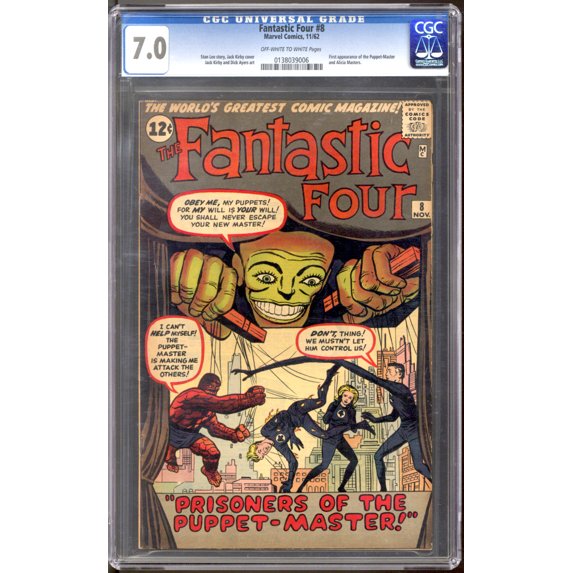 Fantastic Four #8 - CGC 7 Comic Book