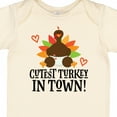 thumbnail image 4 of Inktastic Thanksgiving Cutest Turkey in Town Boys or Girls Baby Bodysuit, 4 of 5