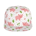 thumbnail image 2 of Haiem Funny Little Pigs Classic Snapback Cap Flat Bill Hat Baseball Cap Adjustable Size Cotton Dad Hat, 2 of 9