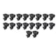 thumbnail image 1 of Ganchos triangulares, 18 piezas Ganchos triangulares para ropa Ganchos para colgar Ganchos para colgar triangulares Diseño de última generación, 1 of 8