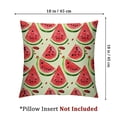 thumbnail image 4 of BANET Pillow Covers Set of 2 Summer Fruits Pattern Print Decorative Throw Pillows Outdoor Pillowcases Cushion Case Decor for Home Sofa Couch Bed 18x18in, 4 of 7