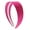 Hot Pink, variant on Hot Pink 2 inch Wide Satin Hard Headband with No Teeth