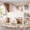 Beige, variant on Leumius Twin Size Loft Bed with Ladders and Beside Book Shelf,Solid Wood Low Loft Bed with Full-Length Guardrails,Natural