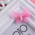 thumbnail image 1 of Soft Chiffon Hair Clips for Baby Girl – Cute Rose-Shaped Hair Clips in Rose Red for Toddlers, Perfect Hair Accessories E2-030, 1 of 1