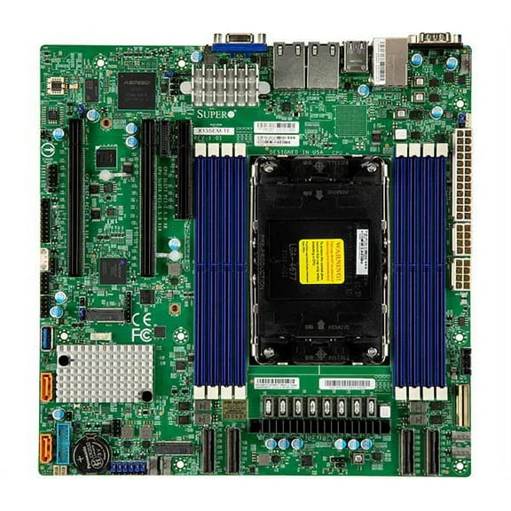 Supermicro Motherboard X13SEM-TF Intel Xeon SPR-SP CPU up to 56 cores 350W TDP EBGPCH,8xD Full Warranty