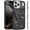 Black, variant on XPM for Apple iPhone 17 Pro (6.3") Phone Case, Butterfly Moveable Grip 3D Pop Stand Full Diamond Bling Sparkling TPU Fashion Hybrid Cover for iPhone 17 Pro (Pink)