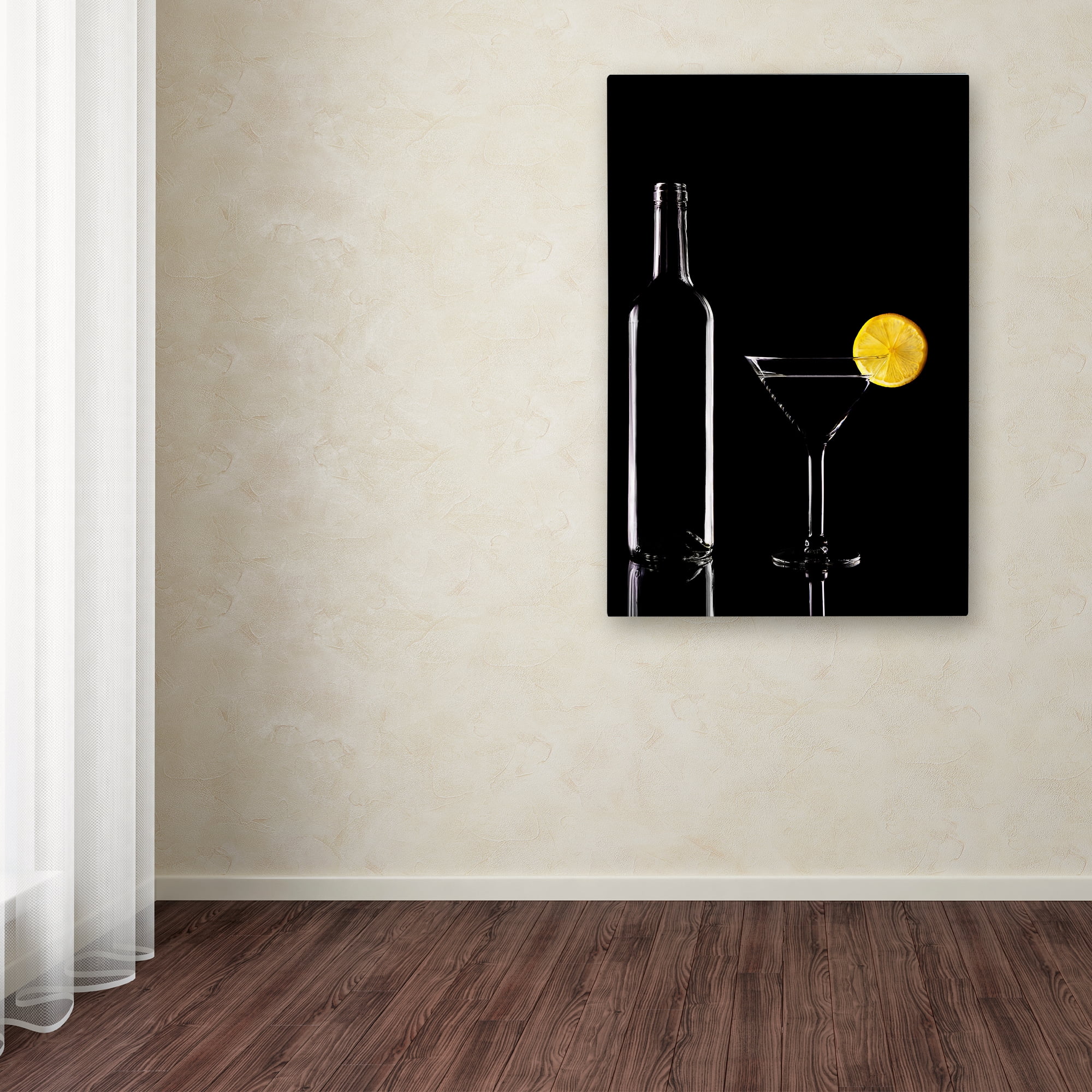 Trademark Fine Art 'Martini' Canvas Art by Stephen Clough
