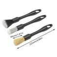 3 PCS Car Detailing Brush Set For Cleaning Interior Or Exterior Boars