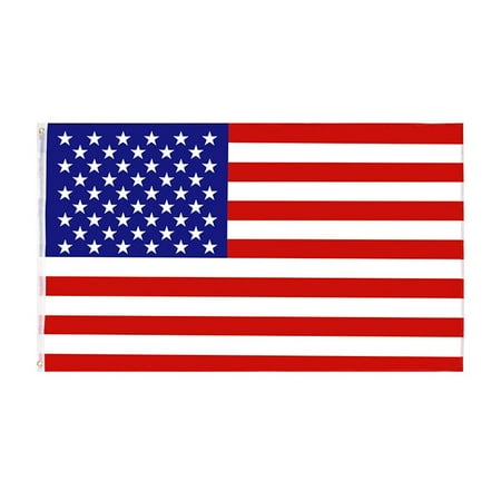 UPC: 0686557731422 | US 1-2 Pack American Flag 3×5 Ft Double Sided 3-Ply Fade Resistant UV Protected