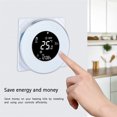 thumbnail image 4 of Thermostat, Thermostat Home Temperature Controller Wifi Thermostat Electric Floor Heating Thermostat Remote Control Thermostat,  Construction Site For School, 4 of 8