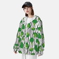 thumbnail image 3 of Lsque Broccoli 2 UPF 50+ Lightweight Sun Protection Men's Women's Long Sleeve Shirt, Hoodie Performance -Large, 3 of 9