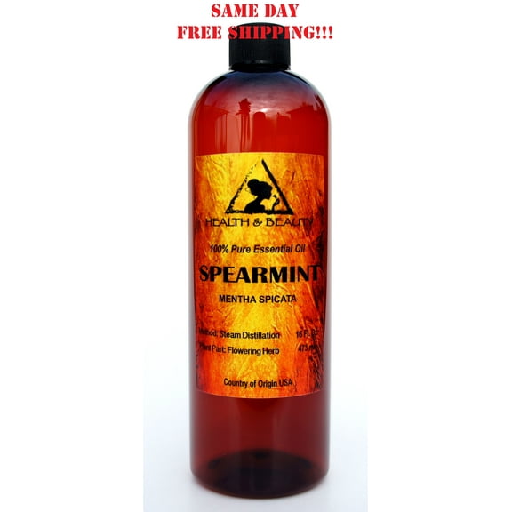 SPEARMINT ESSENTIAL OIL AROMATHERAPY NATURAL 100% PURE 16 OZ