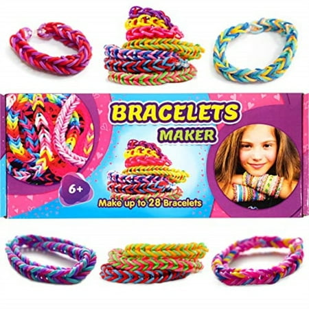 Bracelets Maker Set Craft Your Own Rubber Bands Loom Creator For Kids Colorful Jewelry Bracelet Making Kit Diy Bracelets Maker Set Craft Your Own Rubber Bands Loom Creator For Kids Colorful Jewelry Bracelet Making Kit Diy