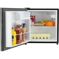 thumbnail image 3 of Insignia 1.6 Cubic Feet 1-Door Compact 12 Volt RV Refrigerator, Black, 3 of 7