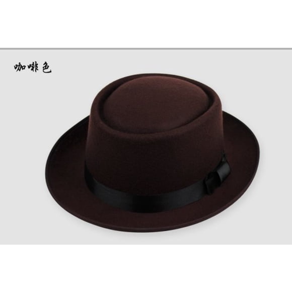 Unisex Men Women Fedoras Sailor Hats Boater Caps Wide Brim Sombrero Pork Pie Sun Hat Gentleman Ladies Classic Fashion New