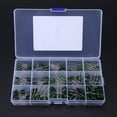 thumbnail image 2 of SHAR 150 Pcs 100V 15 Valeur 0.33nF-470nF Kit d'Assortiment de Condensateurs en Polyester, 2 of 9