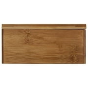 Oceanstar Bamboo Tea Box, Natural, 12 in. L x 7.5 in. W x 3.8 in. H, TB1323