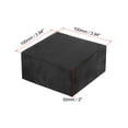 thumbnail image 2 of Unique Bargains Square Vibration Isolation Mats 3.94 ' x 3.94 ' x 2', Black 4Pcs, 2 of 5