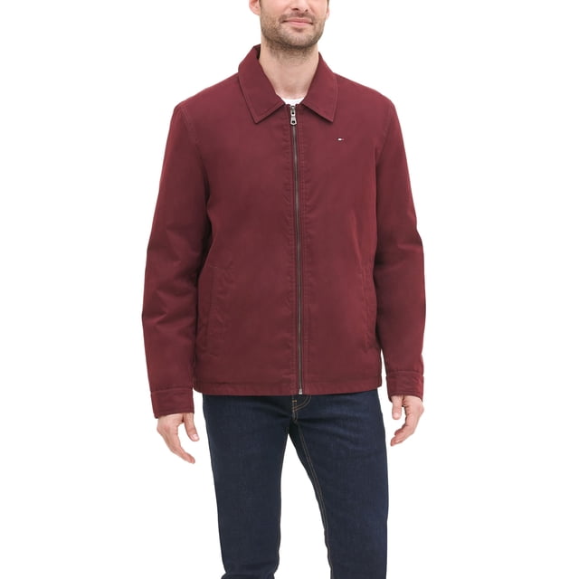 Chaqueta Tommy Hilfiger, ligera, de microsarga, golf, para hombre, modelo Port M