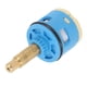 thumbnail image 5 of KDJ 3 Way Shower Valve Flow Diverter Cartridge for VS-1205 Tap Diverter, ABS Plastic with Ceramic Core, Brass Spigot, 33mm x 68mm, Easy Installation for Shower Mixer Tap Sets, 5 of 9