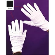 Costumes For All Occasions Fw8108Bk Gloves Theatrcl W Snap Blk