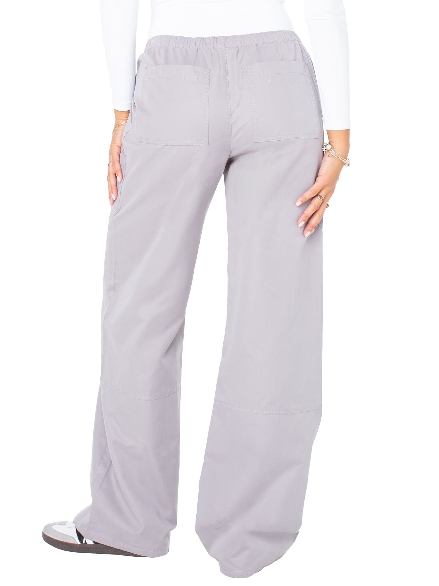 Celebrity Pink Women's and Women's Plus Cargo Wide Leg Pants, Sizes XS-4X