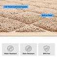 thumbnail image 6 of GORILLA GRIP Cat Litter Box Mat, Water Resistant Kitty Litter Trapping Mat, Textured Backing, Easy to Clean, Less Waste and Clean Floors, Kitten Supplies for Indoor Cats, Soft on Paws, 24x17 Beige, 6 of 10