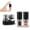 Black, variant on Mini Salt and Pepper Grinder Set Small Tiny Adjustable Coarseness Ceramic Salt Grinder with Funnel and Bag Portable Handy Spice Pepper Mill Shaker For Outdoor Party Lunch Bag Kitchen White
