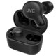 thumbnail image 1 of JVC New Marshmallow True Wireless Earbuds Headphones, Long Battery Life (up to 28 Hours), Sound with Neodymium Magnet Driver, Including Memory Foam Earpieces - HAA18TB (Black), Compact, 1 of 5