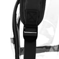 thumbnail image 5 of WMGHA Clear Backpack Stadium Approved 12x11x6 inches- Transparent Bag for Concert Work Sport Event - PVC Material See Through Backpack - Secure Zipper Closure for Events Games and Travel, 5 of 5