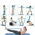 thumbnail image 5 of Banda elástica de resistencia, banda plana elástica larga, sin látex, equipo de fitness en casa para fisioterapia, pilates, yoga, ejercicios de entrenamiento de fuerza, 5 of 5