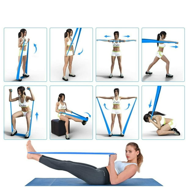 Kit 3 Bandas Elásticas De Resistencia En Tela Para E | Éxito - Foto 11