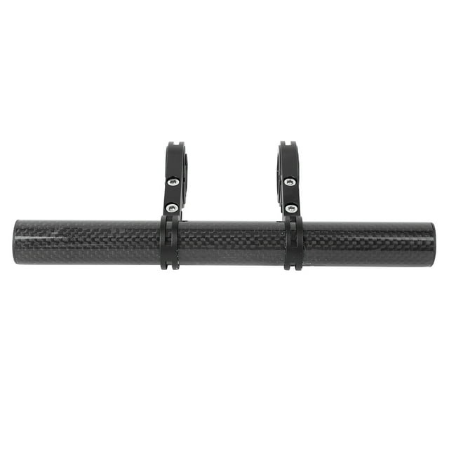 Bike Handlebar Extender, Bike Code Table Light Support, Aluminium Alloy Double Clamp Bike Extension Support For Cycling Enthusiasts Black