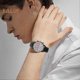 thumbnail image 4 of Men Watch 3 Eyes Round Dial Faux Leather Strap Quartz Movement Male Teens Casual Digital Wristwatch Fashion Jewelry Birthday Gift, 4 of 5