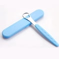 thumbnail image 2 of Limpiador de lengua para adultos y niños, juego de cepillos de lengua de metal de grado médico para aliento fresco y eliminación dental del mal aliento en segundos (2 piezas), 2 of 5