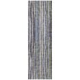 thumbnail image 2 of Addison Rugs Dream Shag Premium Machine Washable Transitional Textured Stripes Plum Runner Rug, 2'3" x 7'6", 2 of 8