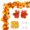 B, variant on Rdausd Maple Leaf Garland 66.9 Inch, Artificial Realistic dark maple, 2 Pack for Mantel Staircase Front Door Porch Table Railing Window Wall Office Fall Party Home Decor