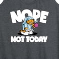 thumbnail image 3 of Garfield - Nope Not Today - Women's Racerback Tank Top, 3 of 5
