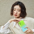 thumbnail image 3 of Magnetic for Samsung Galaxy Note 10 Plus Case, Compatible with MagSafe, Camera Lens Film Protection Shockproof Gradient Silicone Cover for Galaxy Note 10 Plus 6.8" (Green Blue), 3 of 11
