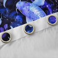 thumbnail image 4 of Manfei Goldfish Black Out Curtains,Constellation Horoscope Curtains Pack of 2 (42x63 Each),Purple Blue Ombre Bedroom Curtains For Girls Boys,Luxury Bedroom Decor, 4 of 6