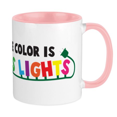 

CafePress - Christmas Lights Mug - Ceramic Coffee Tea Novelty Mug Cup 11 oz