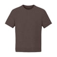 thumbnail image 4 of Womens Shirts Short Sleeve Kelon Womens Tops Short Sleeve Shirts Crew Neck Summer Loose Fit Tops Trendy Dressy Blouses Shirts, L, 4 of 4