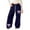 C-Dark Blue643, variant on DHFJKG Girls Sweatpants Wide Leg Drawstring Waist Track Pants Bow Printed Athletic Jogger Pants Kids Teens Athleisure Lightweight Trendy Trousers