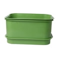 thumbnail image 1 of Juego de bandejas de brotes de frijol, contenedor de plantación de brotes frescos de tres capas, caja de almacenamiento verde duradera y versátil que, 1 of 8