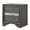 Grey, variant on Gray Acacia Wood - Full Extension Drawers for Easy Access - Bedroom Nightstand - Durable Bedside Storage