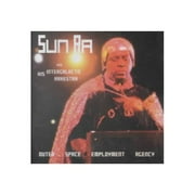 Full performer name: Sun Ra & His Intergalactic Arkestra. Sun Ra & His Intergalactic Arkestra: Sun Ra (vocals, Farfisa organ, Mini-Moog synthesizer); Akh Tel Ebah (vocals, trumpet, mellophone); June Tyson (vocals); Marshall Allen, Danny Davis (alto saxophone, flute); John Gilmore (tenor saxophone, percussion); Danny Thompson (baritone saxophone, flute); Kwame Hadi (trumpet); Eloe Omoe (flute, clarinet, bass); Ronnie Boykins (bass); Tommy Hunter, Lex Humphries, Vic Morrison (drums); Atakatune, Odun (congas); Alzo Wright (percussion). Recorded live at Otis Spann Memorial Field, Ann Arbor, Michigan on September 9, 1973. Includes liner notes by John Sinclair.