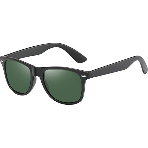 Polarized Sunglasses for Men Retro Fashion Glasses Classic Square